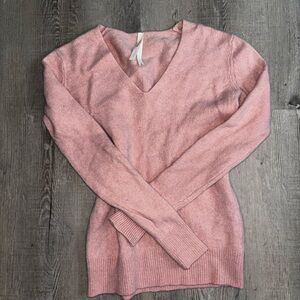 Babaton Blush V-Neck Sweater